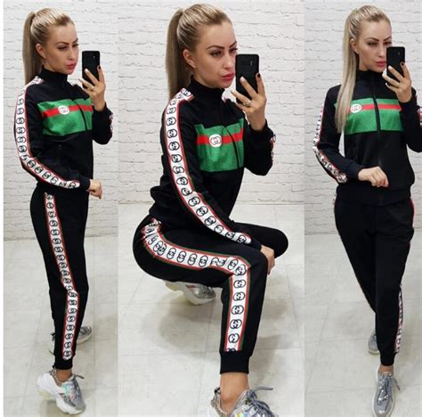 gucci sweat suits for ladies.